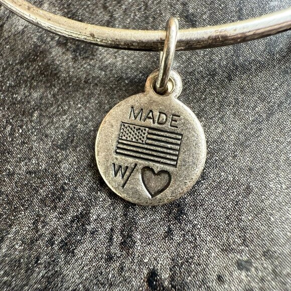 Blessed Bond Alex and Ani Goddaughter Charm Bracelet in Rafaelian Silver 2014 Se - Picture 10 of 14